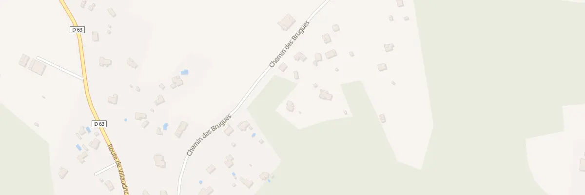 Plan du 436 Che des Brugues à Bouloc