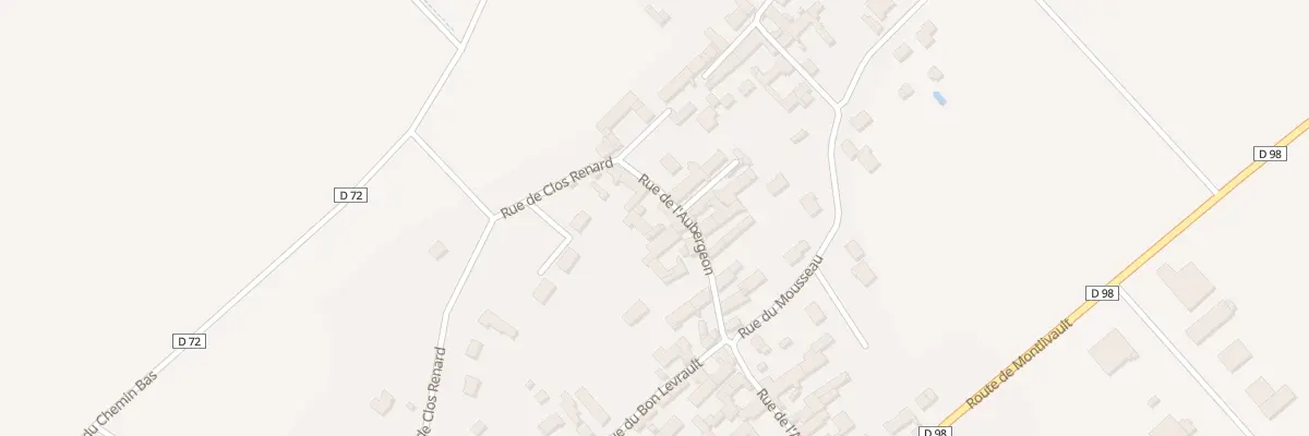 Plan du 16 Rue de l’Aubergeon à Saint-Claude-de-Diray