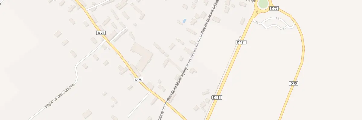 Plan du 3 Rue de la Mare à Jouy à La Heunière