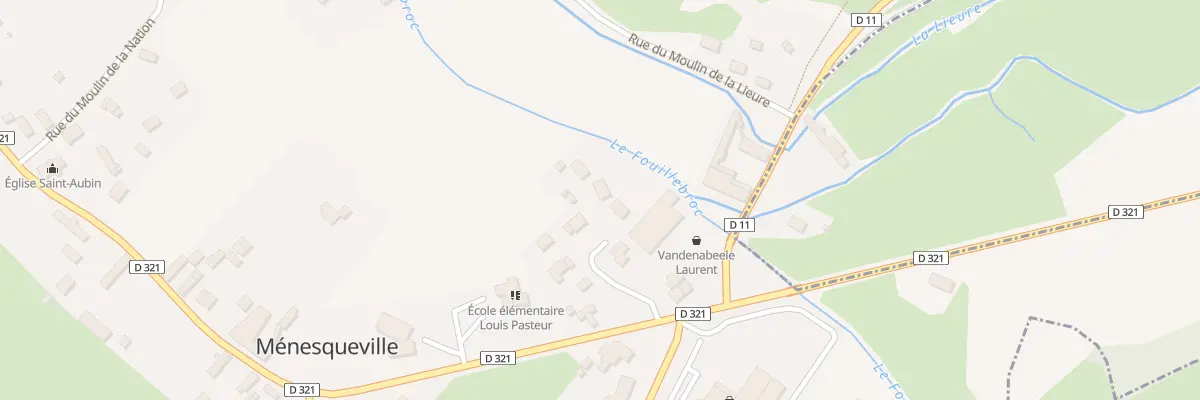 Plan du 1B Rue des Res du Full Brok à Ménesqueville