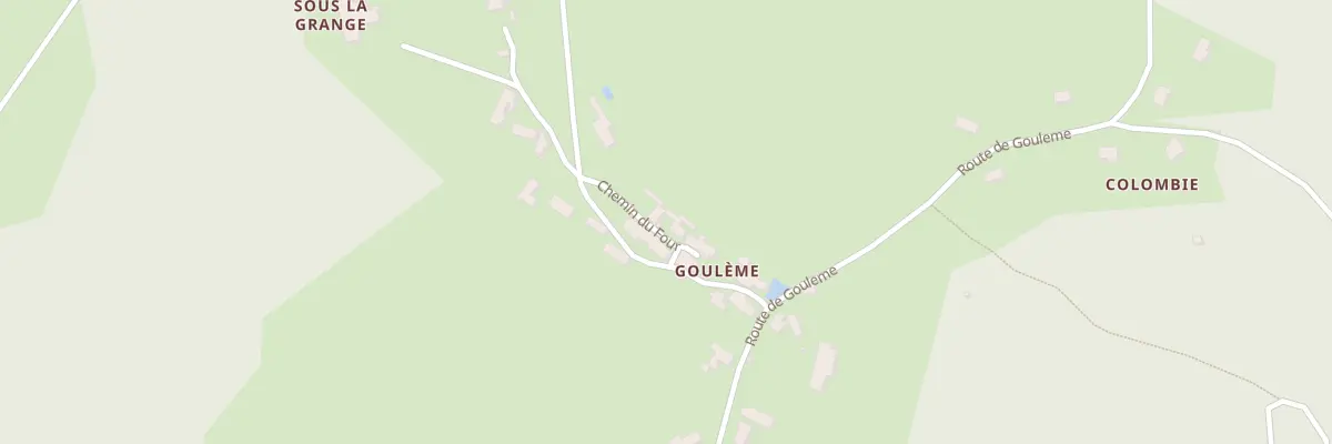 Plan du 30 Che du Four à Concorès