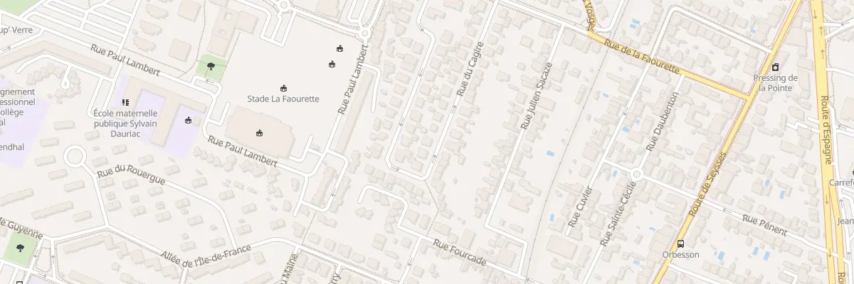 Plan du 24 Rue du Cagire à Toulouse