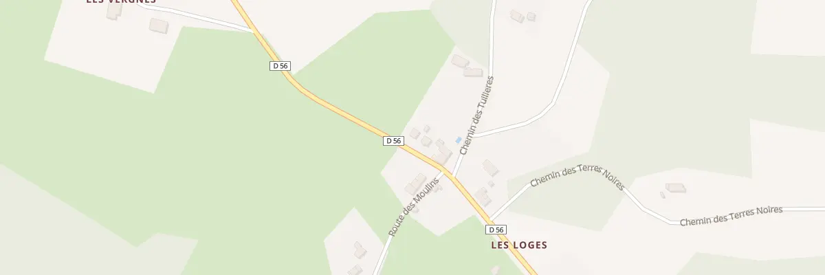 Plan du 1215 Rte Thérèse Menot à Ambazac