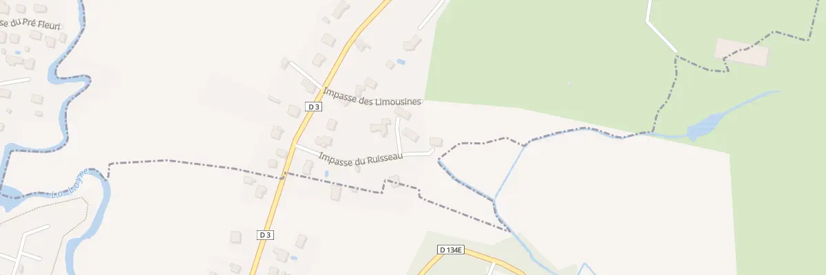 Plan du 137 Imp Du Ruisseau à Voutezac