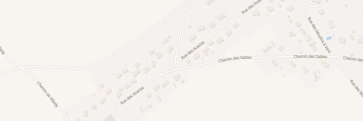 Plan du 14 Rue des Acacias à Fresnes