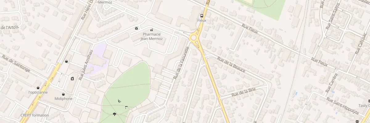 Plan du 30 Rue Jules Amilhau à Toulouse