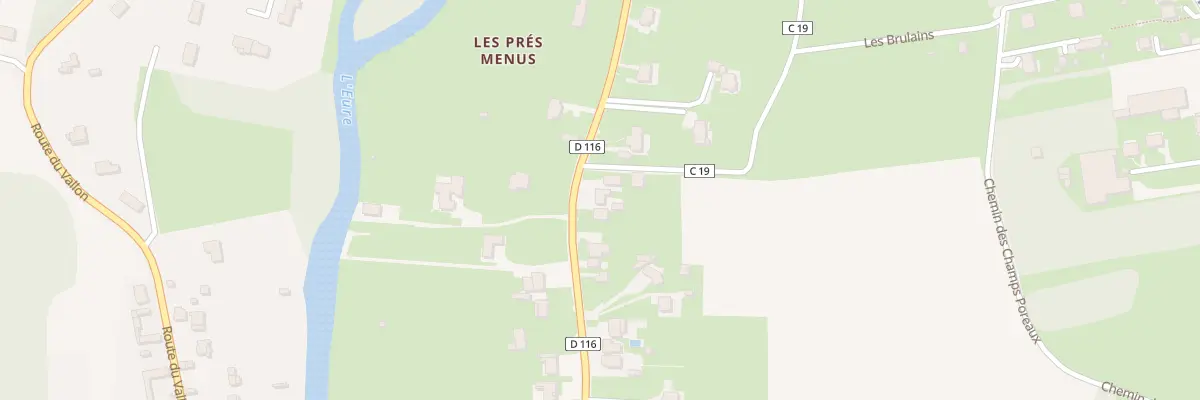 Plan du 26 Rte de Cherisy à Sainte-Gemme-Moronval