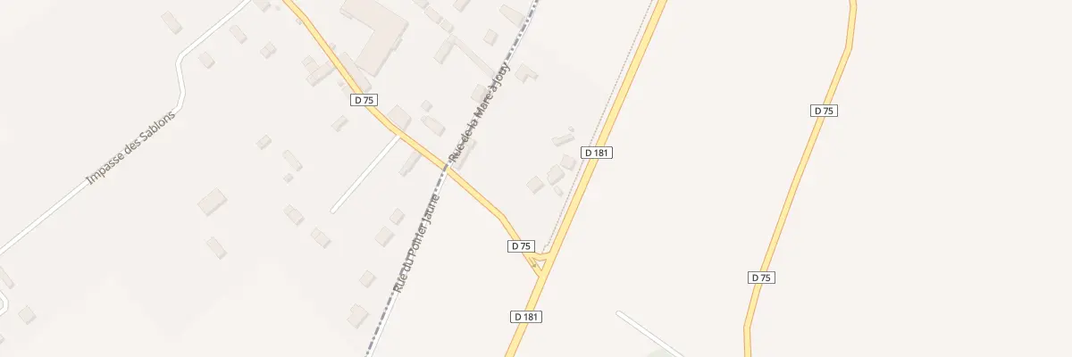 Plan du 4 Rue de la Mare a Jouy à Douains