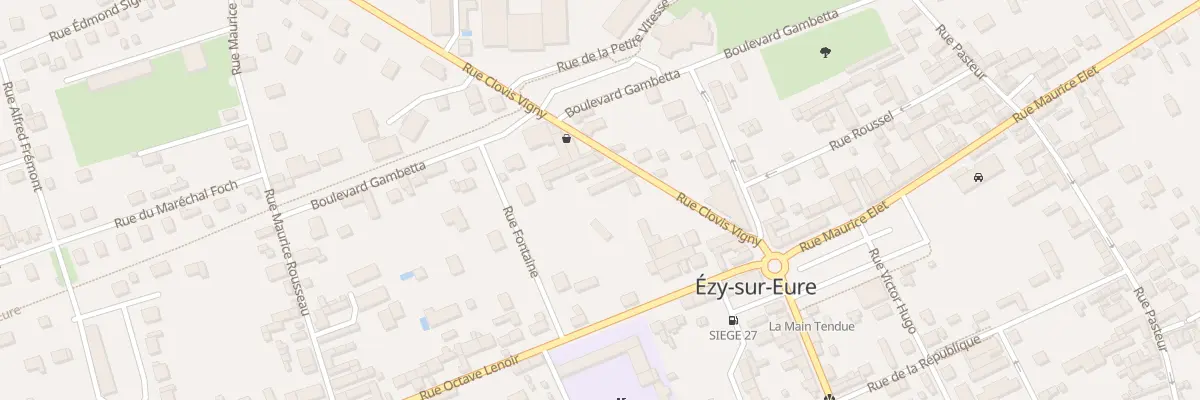 Plan du 9T Rue Clovis Vigny à Ézy-sur-Eure