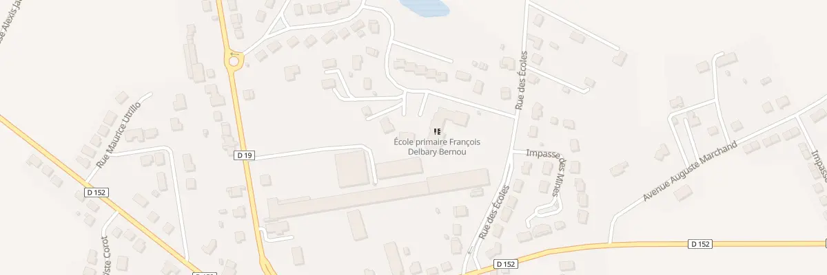 Plan du 152 Rue Jules Ferry à Saint-Pantaléon-de-Larche