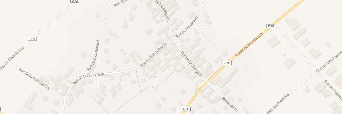 Plan du 127 Rue de l’Aubergeon à Saint-Claude-de-Diray