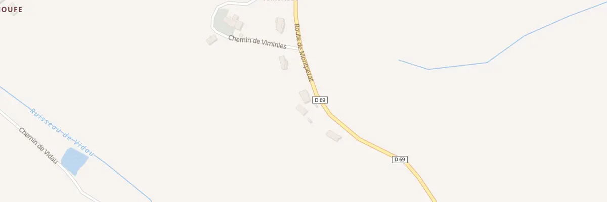 Plan du 1245 Rte de Montpezat à Mirabel