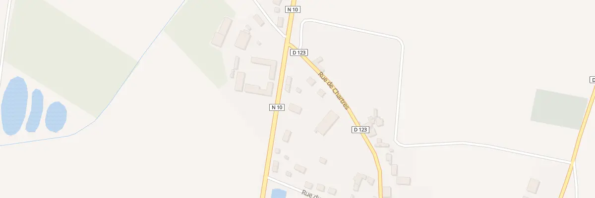 Plan du 3 Rte Nationale à Vitray-en-Beauce