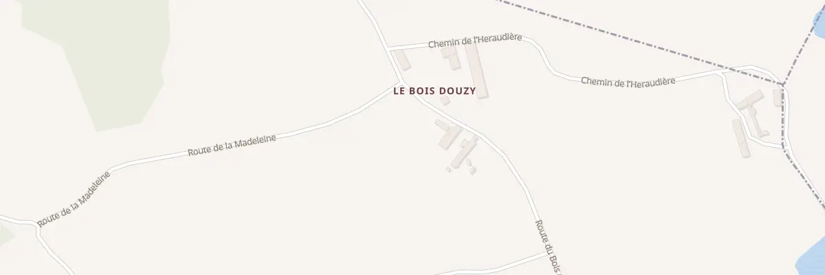 Plan du 92 Rte de la Madelaine à Saint-Romain-sur-Cher