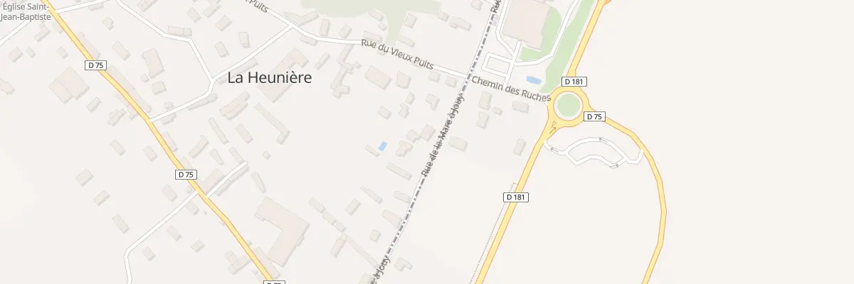 Plan du 9 Rue de la Mare à Jouy à La Heunière