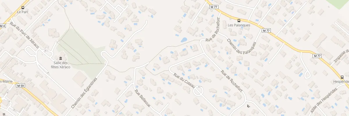 Plan du 21 Rue du Côteau à Bruguières