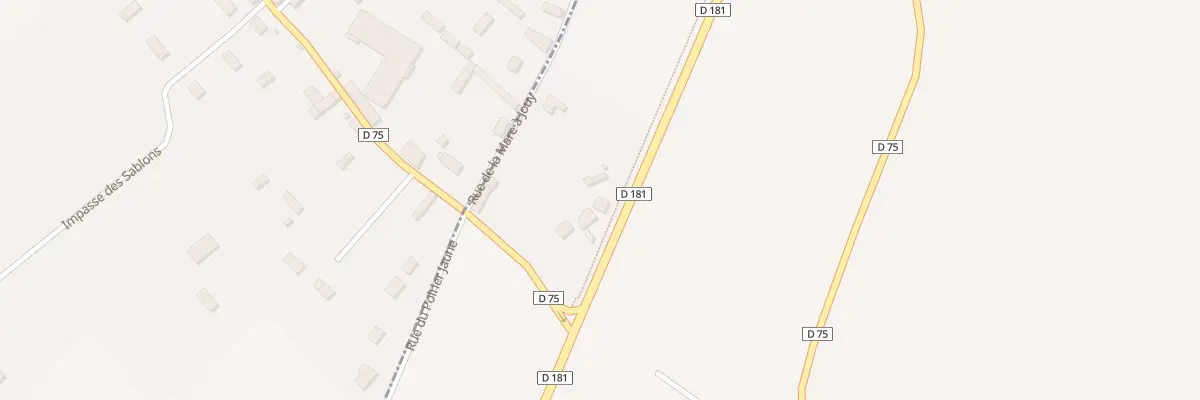 Plan du 88A La Mare à Jouy à Douains