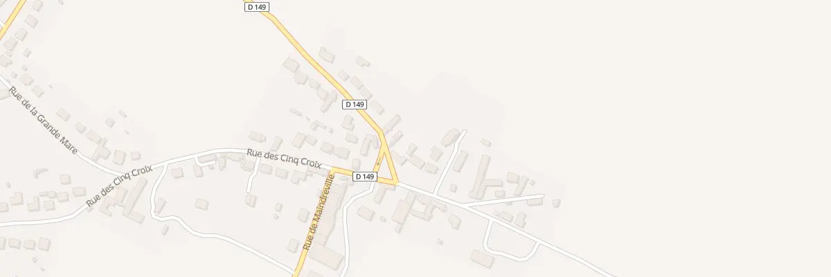 Plan du 2 Rue de Chartres à Amilly