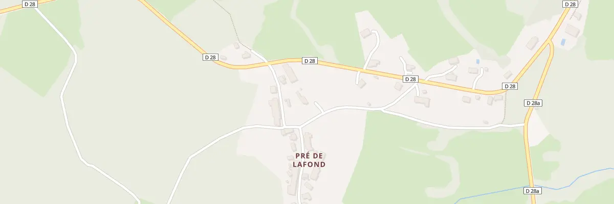 Plan du 5 Le Pre de Lafont à Bersac-sur-Rivalier