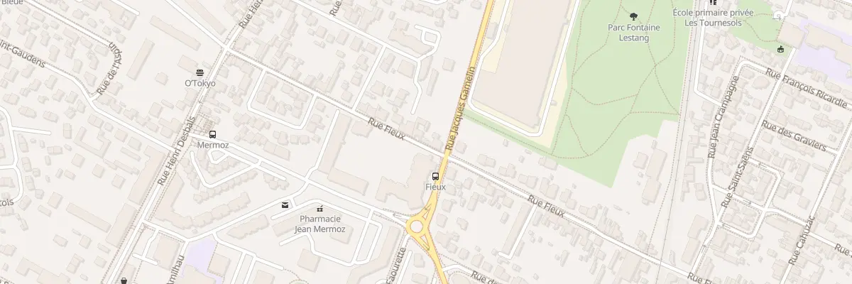 Plan du 84B Rue Fieux à Toulouse
