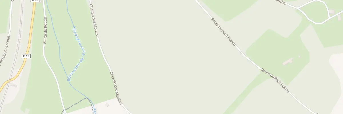 Plan du 1030 Rte du Pech Pointu à Lamothe-Fénelon