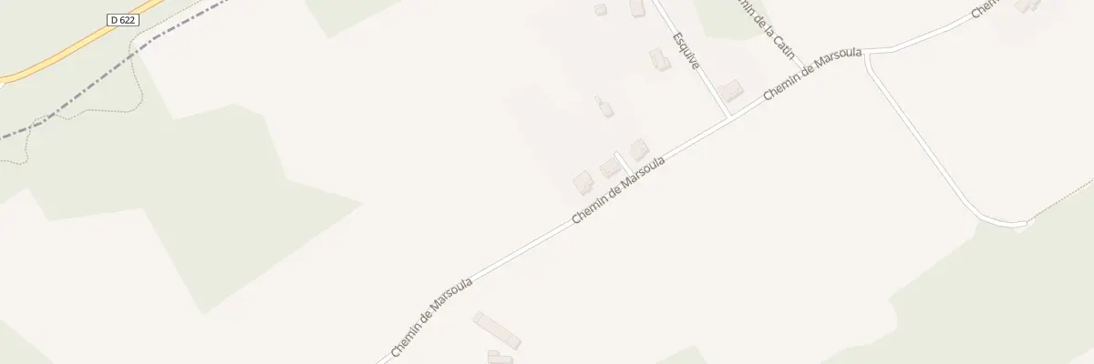 Plan du 40 Che de Marsoula à Puydaniel