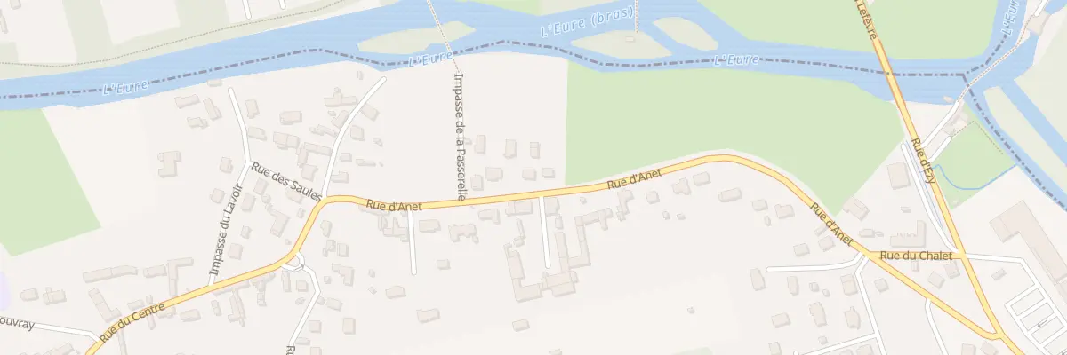 Plan du 9 Rue d’Anet à Saussay