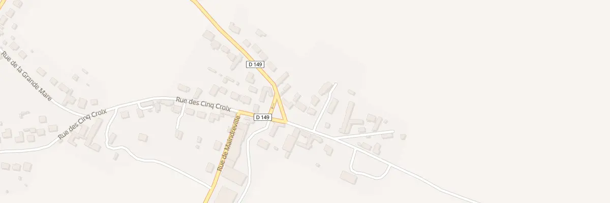 Plan du 10 Rue des Cinq Croix à Amilly