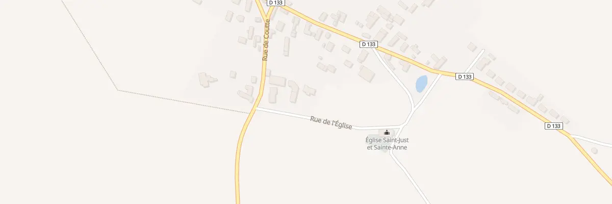 Plan du 1 Rue de l’Eglise à Fresnay-le-Gilmert