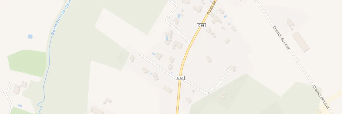 Plan du 2743 Rte de Villaudric à Bouloc