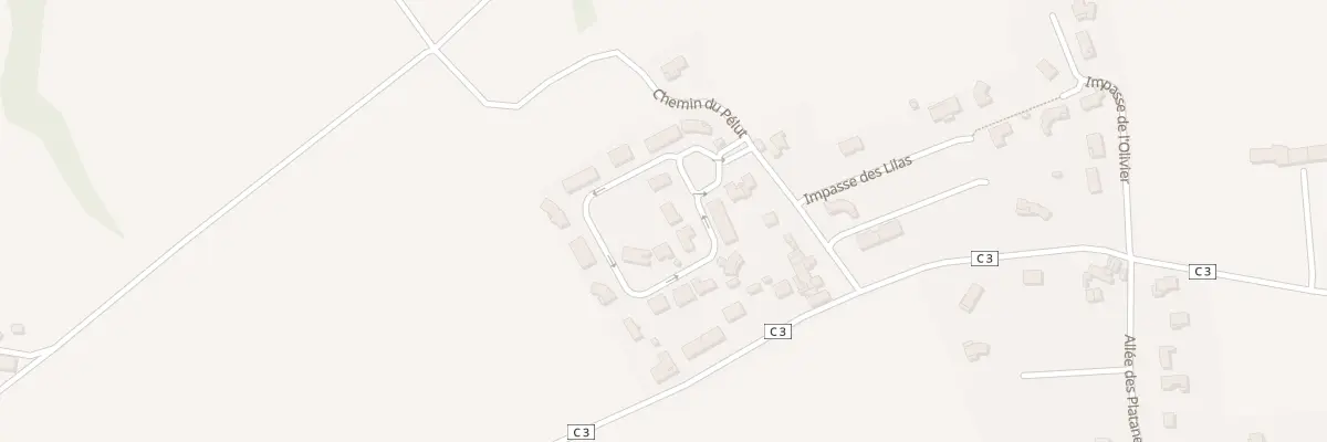 Plan du 13 Rue des Acacias à Lagrâce-Dieu