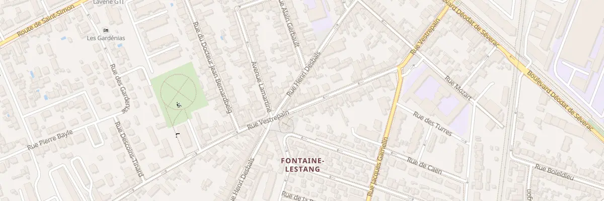 Plan du 81 Rue Vestrepain à Toulouse