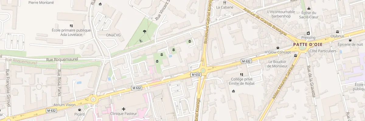 Plan du 48 Av de Lombez à Toulouse