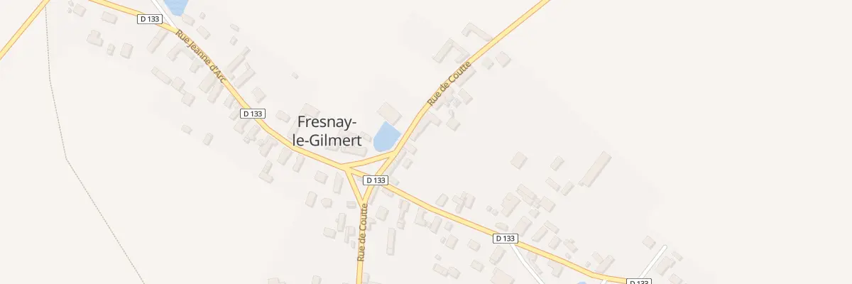 Plan du 9 Rue de Coutte à Fresnay-le-Gilmert