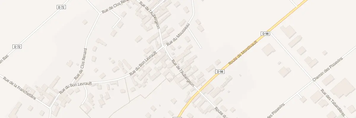Plan du 11 Rue de l’Aubergeon à Saint-Claude-de-Diray