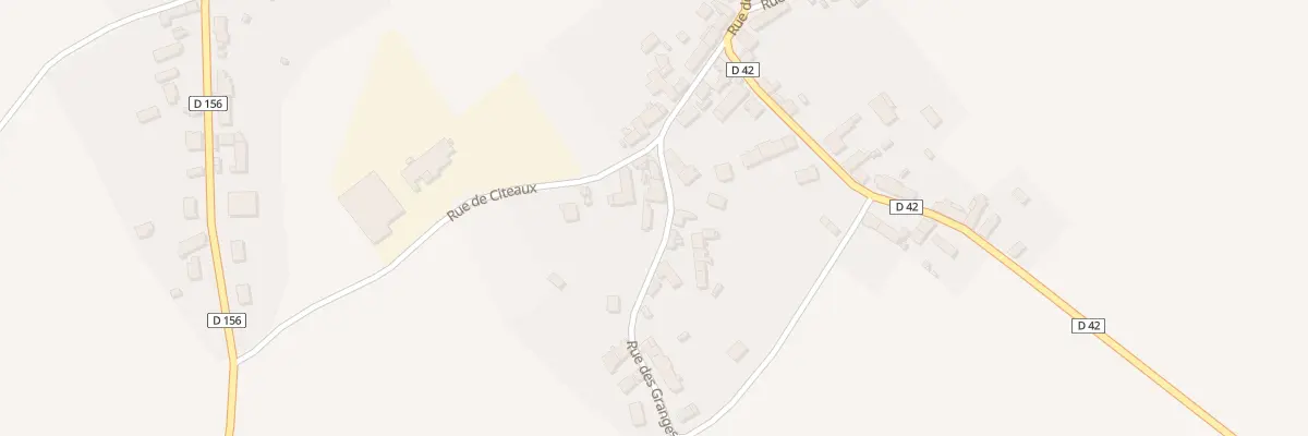 Plan du 1 Rue des Granges à Autainville