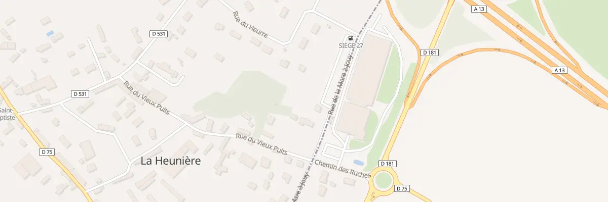 Plan du 11 Rue de la Mare à Jouy à La Heunière