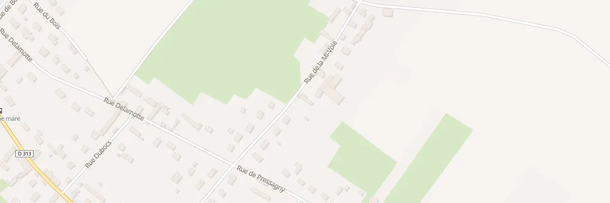Plan du 22 Rue de la Mi-voie à Port-Mort