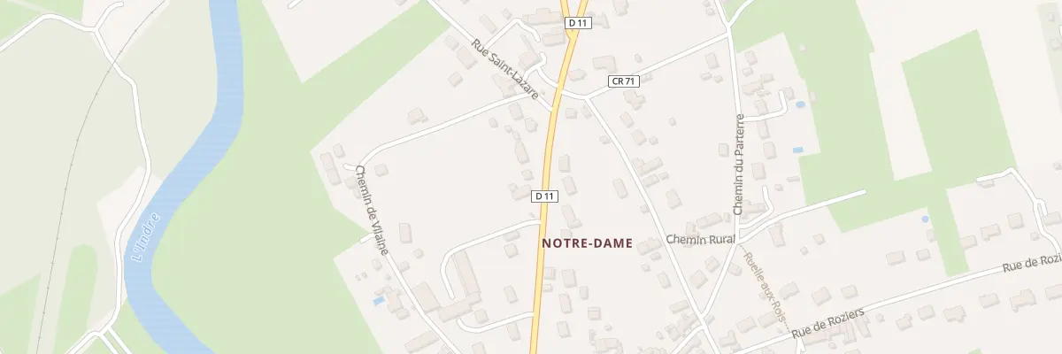 Plan du 67 Rue Notre Dame à Buzançais