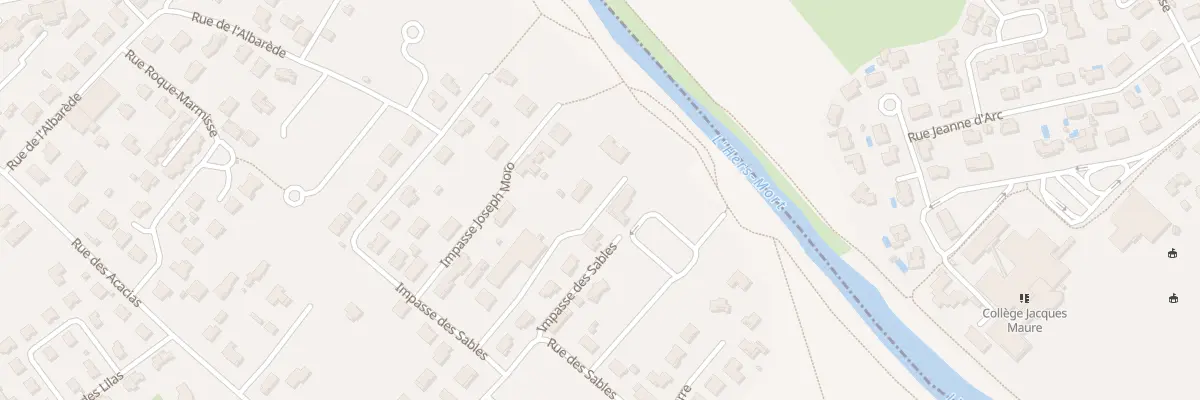 Plan du 10B Imp des Sables à Saint-Alban