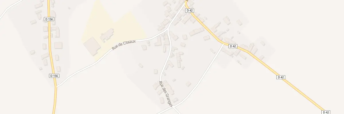 Plan du 8 Rue des Granges à Autainville
