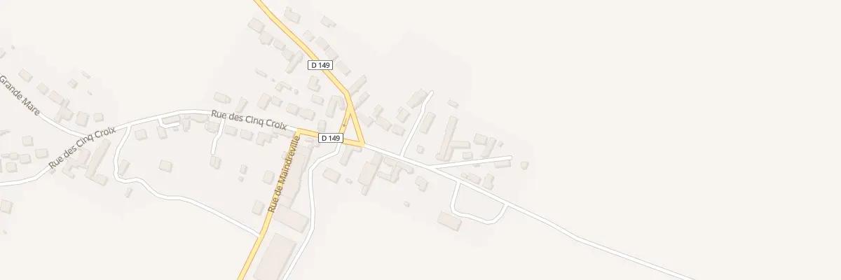 Plan du 8 Rue des Cinq Croix à Amilly