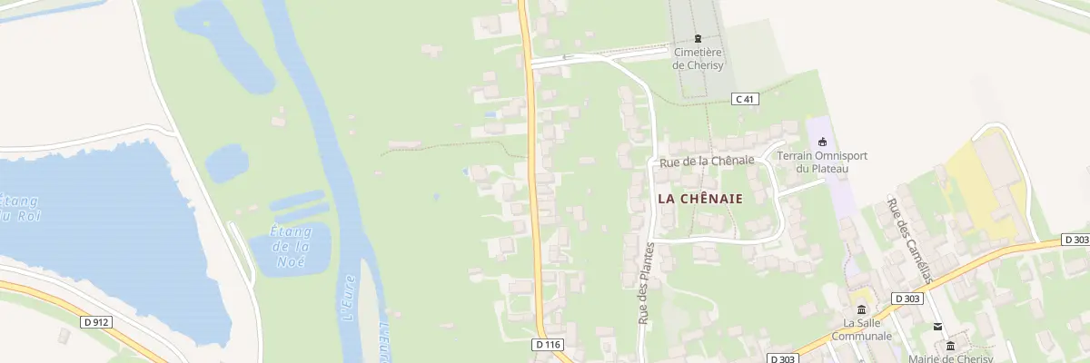 Plan du 24 Rue d’Anet à Cherisy