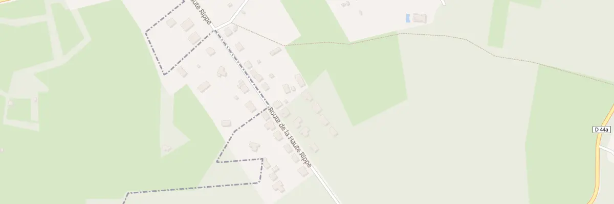 Plan du 29 Rue de la Haute Rippe à Royères