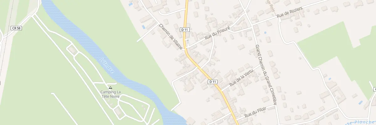Plan du 45 Rue Notre Dame à Buzançais