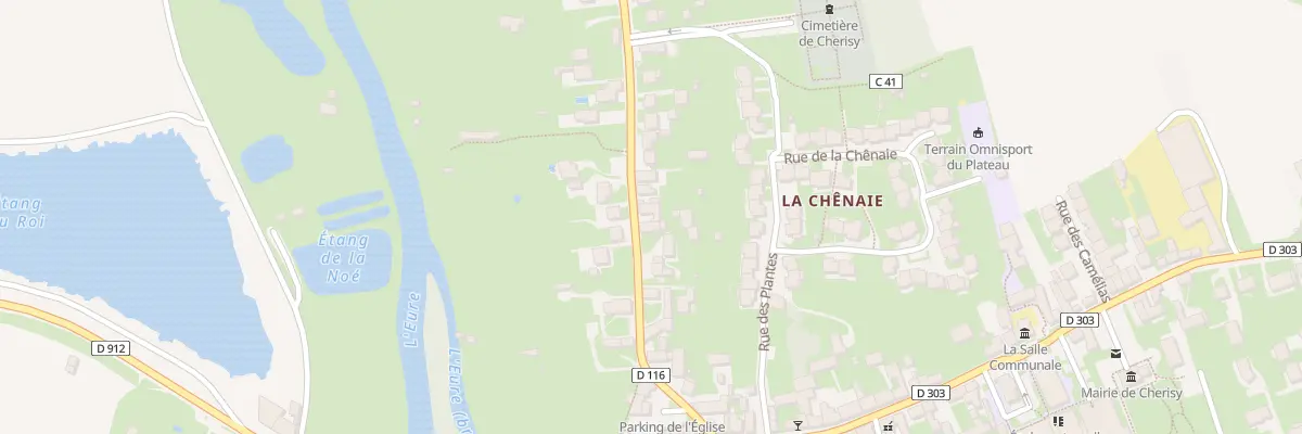 Plan du 20 Rue d’Anet à Cherisy