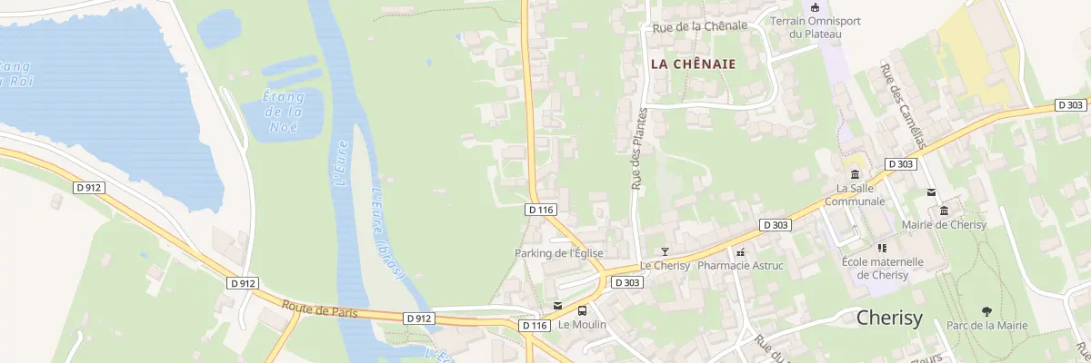 Plan du 10 Rue d’Anet à Cherisy