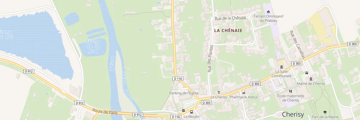 Plan du 12 Rue d’Anet à Cherisy