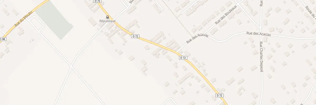 Plan du 352 Rue de la République à Saint-Claude-de-Diray