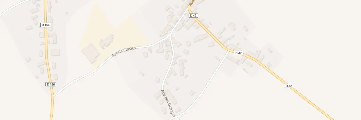 Plan du 6 Rue des Granges à Autainville